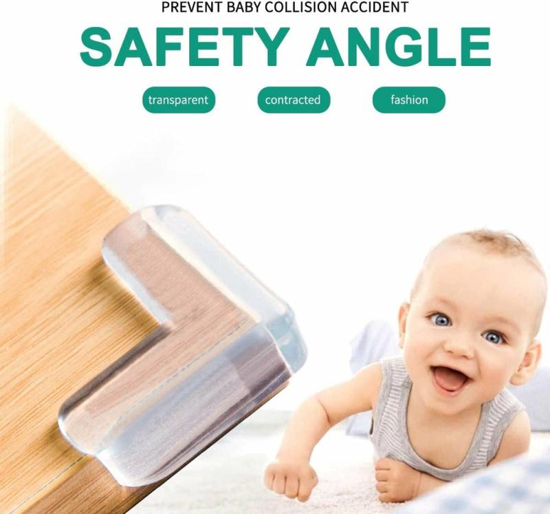 Baby Care |  4 Pcs Corner Protectors For Kids, Clear Corner Guards Baby Safety Corner Covers Baby Care 4 Pcs Corner Protectors For Kids, Clear Corner Guards Baby Safety Corner Covers