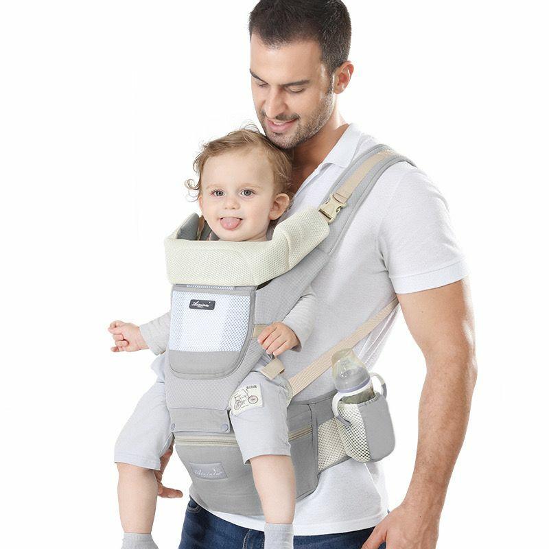 Baby Care |  All-Position Baby Carrier – Hip Seat Infant Toddler Backpack With Kangaroo Wrap Sling Baby Care All-Position Baby Carrier - Hip Seat Infant Toddler Backpack With Kangaroo Wrap Sling