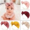 Baby Care |  Soft Baby Headband, Newborn Girl Turban Headwrap, Baby Bow Hair Accessories Baby Care Army Green