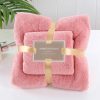 Bathroom & Laundry Supplies |  2 Pcs Bath Towel Set For Kids And Adults, Soft Coral Fleece Bath Towel Gift Pack Bath & Laundry 2 Pcs Bath Towel Set For Kids And Adults, Soft Coral Fleece Bath Towel Gift Pack