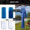 Bathroom & Laundry Supplies |  2 Pcs/Set Quick Dry Microfiber Towel, Sports Outdoor Gym Travel Jogging Swimming Towel (76X152Cm) Bath & Laundry 2 Pcs/Set Quick Dry Microfiber Towel, Sports Outdoor Gym Travel Jogging Swimming Towel (76X152Cm)