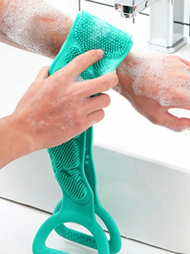 Bathroom & Laundry Supplies |  Silicone Bath Rubbing Strap Bath & Laundry Bathroom & Laundry Supplies