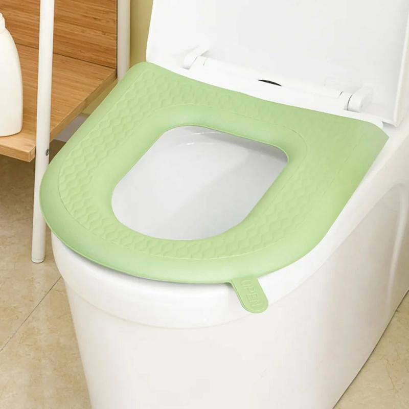 Bathroom & Laundry Supplies |  Toilet Seat Cover Cushion Pad, Washable, Waterproof Bath & Laundry Bathroom & Laundry Supplies