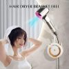 Bathroom & Laundry Supplies |  Wall Mount Hands-Free Portable Hair Dryer Holder Bath & Laundry Bathroom & Laundry Supplies