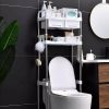 Bathroom Organization |  2 Tier Toilet Storage Rack With Shelf Bath & Laundry 2 Tier Toilet Storage Rack With Shelf