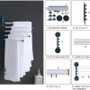 Bathroom Organization |  5 Layer Wall Mount Rotating Punch-Free Bathroom Towel Rack Bath & Laundry 5 Layer Wall Mount Rotating Punch-Free Bathroom Towel Rack