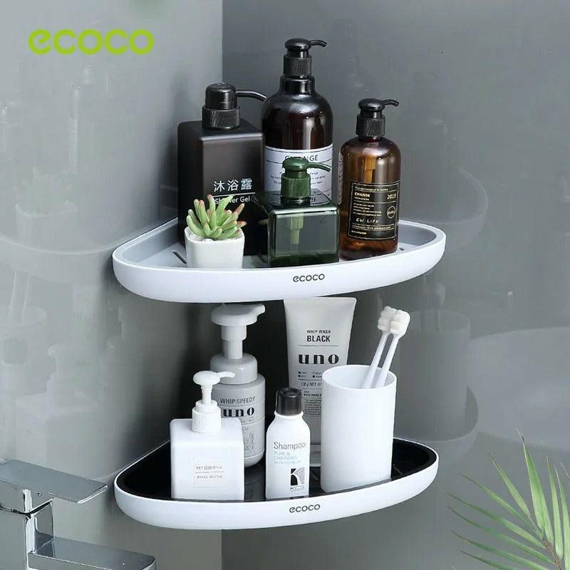 Bathroom Organization |  Ecoco Corner Storage Rack – Shower Shelf Storage Organizer For Bathroom, Kitchen Bath & Laundry Bathroom Organization