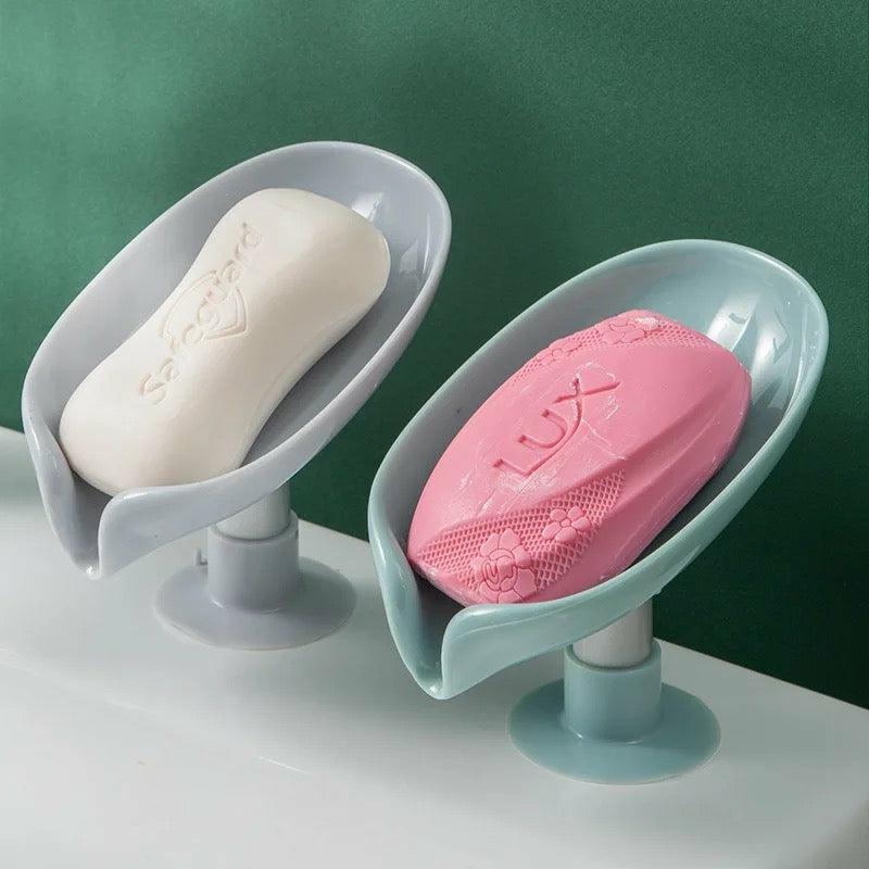 Bathroom Organization |  Leaf Shaped Soap Holder With Drainage – For Bathroom And Kitchen Bath & Laundry Bathroom Organization