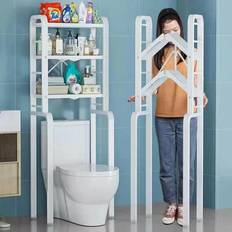 Bathroom Organization |  Toilet Storage Rack, Bathroom Storage Cabinet Shelf Organizer, Toilet Multi-Layer Storage Stand Bath & Laundry Bathroom Organization