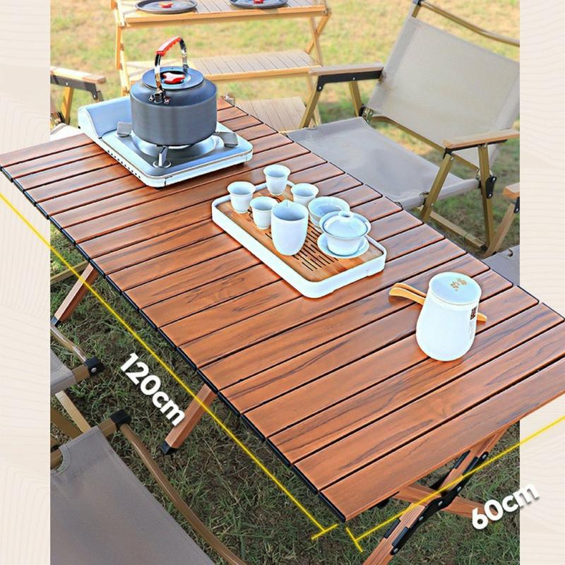 Camping Goods & Supplies |  Outdoor Portable Camping Folding Table – Picnic Lightweight Roll Up Table Camping Goods & Supplies Camping Goods & Supplies