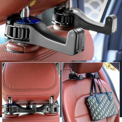 Car Accessories |  2 Pcs Car Headrest Hook Handbag Storage Holder Car Accessories 2 Pcs Car Headrest Hook Handbag Storage Holder