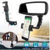 Car Accessories |  360° Adjustable Vehicle Mirror Mobile Phone Holder Diy & Gadgets 360° Adjustable Vehicle Mirror Mobile Phone Holder