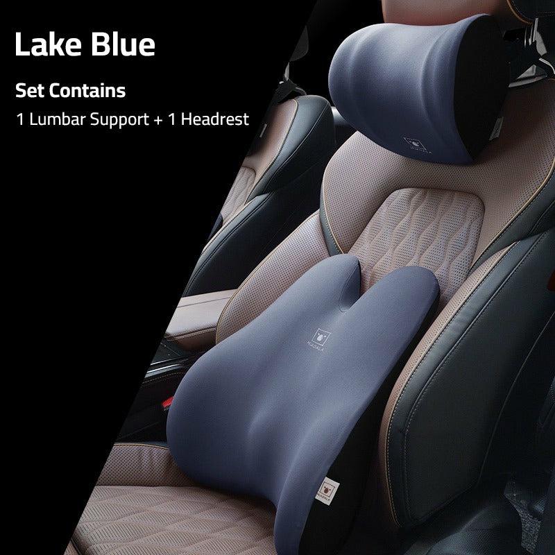 Car Accessories |  Extra Comfort Memory Foam Car Neck Pillow And Waist Support Car Accessories Car Accessories