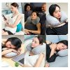 Car Accessories |  Inflatable U-Shape Travel Neck Pillow – Portable Sleeping Pillow For Planes, Trains, Cars Car Accessories Blue