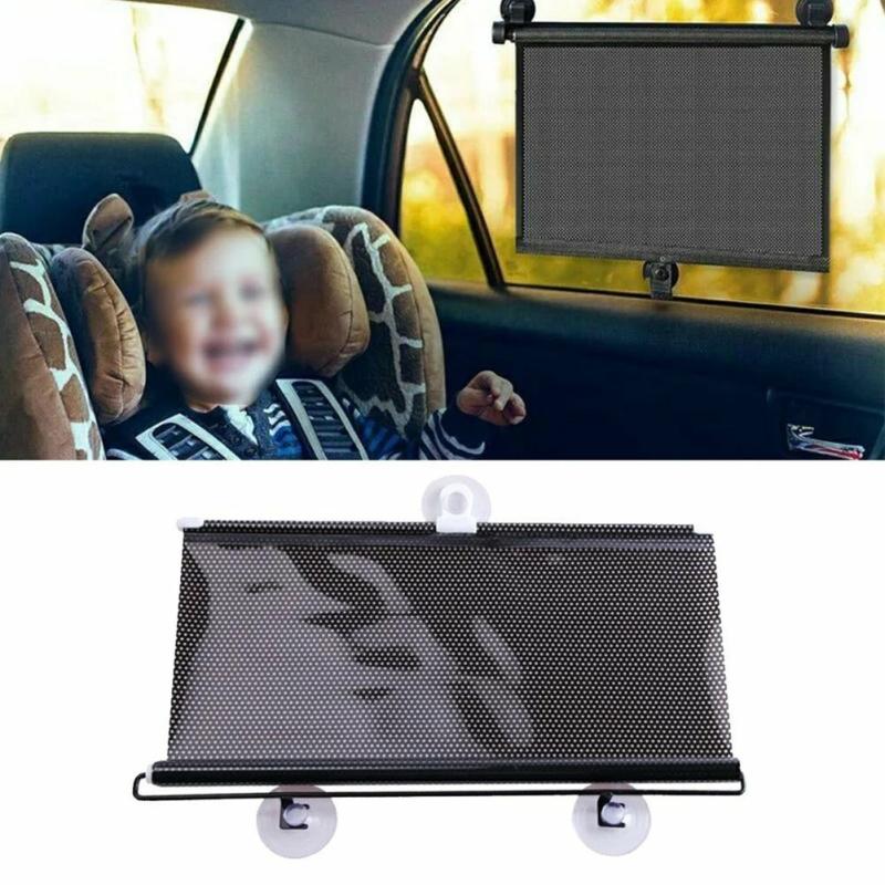 Car Accessories |  Retractable Car Sun Shades – Uv Protection Roller Blinds For Car Windows, Privacy Curtain, And Heat Shield Car Accessories Car Accessories