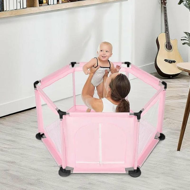 Child & Toddler |  Baby Fence Playpen, Hexagonal Baby Ball Pool, Safe Enclosure For Infant Playtime Child & Toddler Baby Fence Playpen, Hexagonal Baby Ball Pool, Safe Enclosure For Infant Playtime