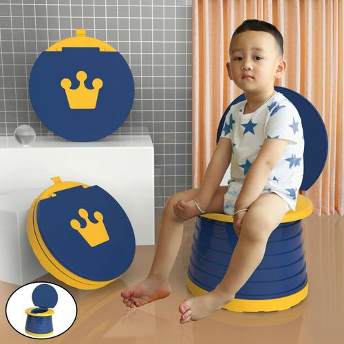 Child & Toddler |  Foldable Travel Potty Seat, Portable Potty Training Toilet For Kids, Toddlers Baby Care Baby Care