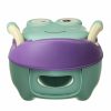 Child & Toddler |  Portable Baby Potty Kids Children Training Toilet Trainer Stool With Cushion For 0-4 Years Child & Toddler Blue