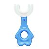 Child & Toddler |  U-Shaped Kids Toothbrush – 360 Degree Cleaning, Food-Grade Soft Silicone Brush Head Child & Toddler Blue