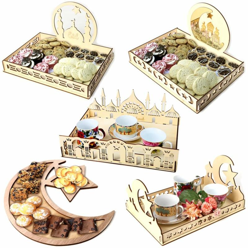 Cookware, Cutleries & Mugs |  Ramadan Special Decorated Dessert Sweets Tray Cookware, Cutleries & Mugs Cookware, Cutleries & Mugs