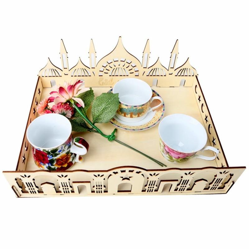 Cookware, Cutleries & Mugs |  Ramadan Special Decorated Dessert Sweets Tray Cookware, Cutleries & Mugs Cookware, Cutleries & Mugs