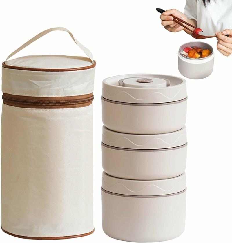 Cookware, Cutleries & Mugs |  Stainless Steel Thermal Vacuum Insulated Lunch Box Set Cookware, Cutleries & Mugs Cookware, Cutleries & Mugs