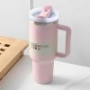 Cookware, Cutleries & Mugs |  Vacuum Insulated Tumbler With Lid And Straw For Water, Iced Tea Or Coffee, Smoothie Cookware, Cutleries & Mugs Barbie Pink