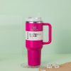 Cookware, Cutleries & Mugs |  Vacuum Insulated Tumbler With Lid And Straw For Water, Iced Tea Or Coffee, Smoothie Cookware, Cutleries & Mugs Barbie Pink