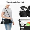 Diaper Bags |  Stroller Organizer Bag, Stroller Storage Bag With Shoulder Strap Diaper Bags Back