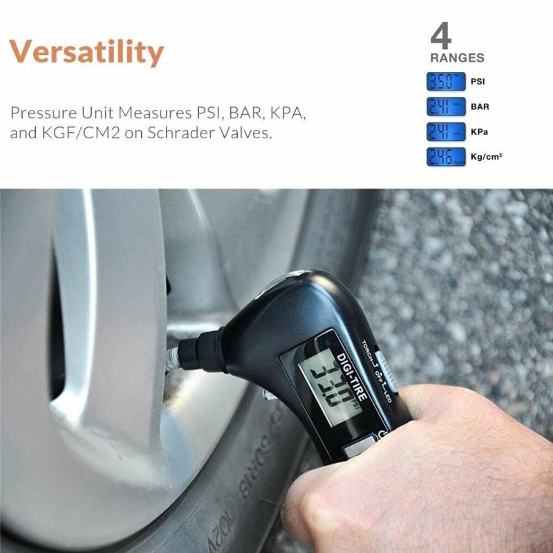 Diy & Tools |  9 In 1 Digital Tire Pressure Gauge – Multifunctional Rescue Tool Kit, Flashlight With Tire Pressure Measuring Car Accessories 9 In 1 Digital Tire Pressure Gauge - Multifunctional Rescue Tool Kit, Flashlight With Tire Pressure Measuring