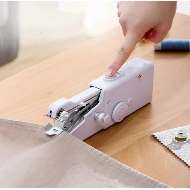 Diy & Tools |  Electric Handheld Sewing Machine – Mini Portable Cordless Quick Stitch Tool With Accessories Diy & Gadgets Diy & Tools