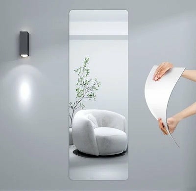 Diy & Tools |  Hd Self-Adhesive Acrylic Mirror Tiles – Diy Non-Glass Wall Sticker Mirrors Sheets Diy & Gadgets Diy & Tools