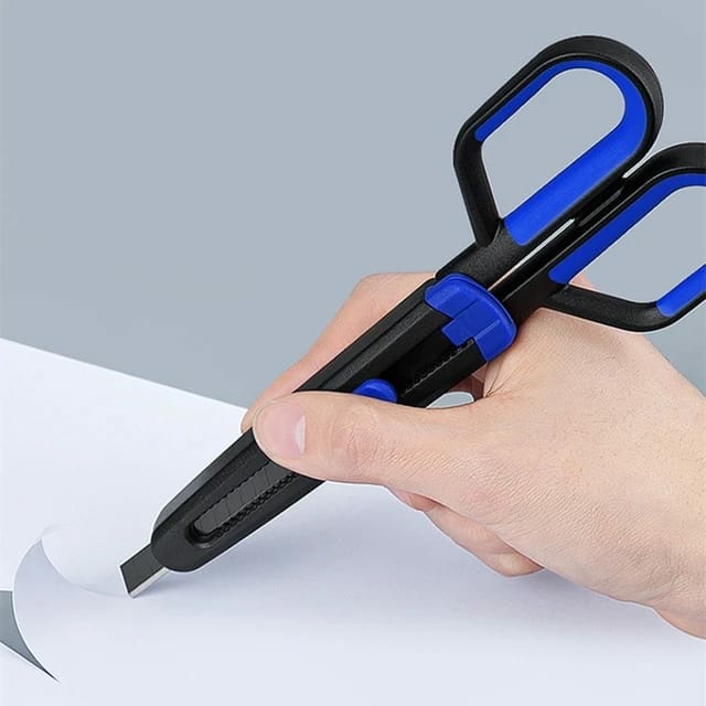 Diy & Tools |  Scissors With Paper Cutting Blade – Creative Art Utility Knife For Office And Student Diy & Gadgets Beige