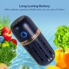 Electronics & Smart Home |  Electric Waterproof Fruit Vegetable Washing Machine ‐ Fruit Vegetable Wireless Purifier Cleaner Electronics & Lighting Blue