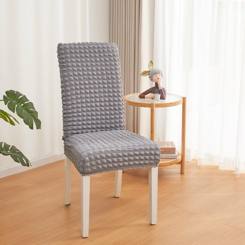 Home Care |  Bubble Stuff Stretchable Chair Cover, Removable Dining Room Chair Slipcover, Fitted Chair Protector Cover Home & Decor Beige