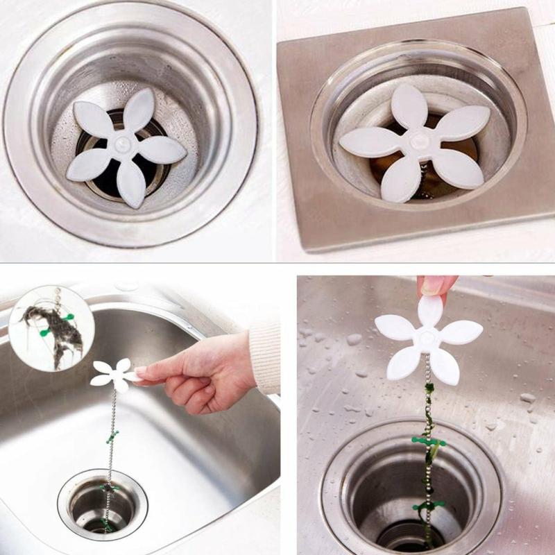 Home Care |  Chain Sewer, Drain Hair Catcher, Sink Filter, Clog Remover For Bathroom And Kitchen Bath & Laundry Bathroom & Laundry Supplies