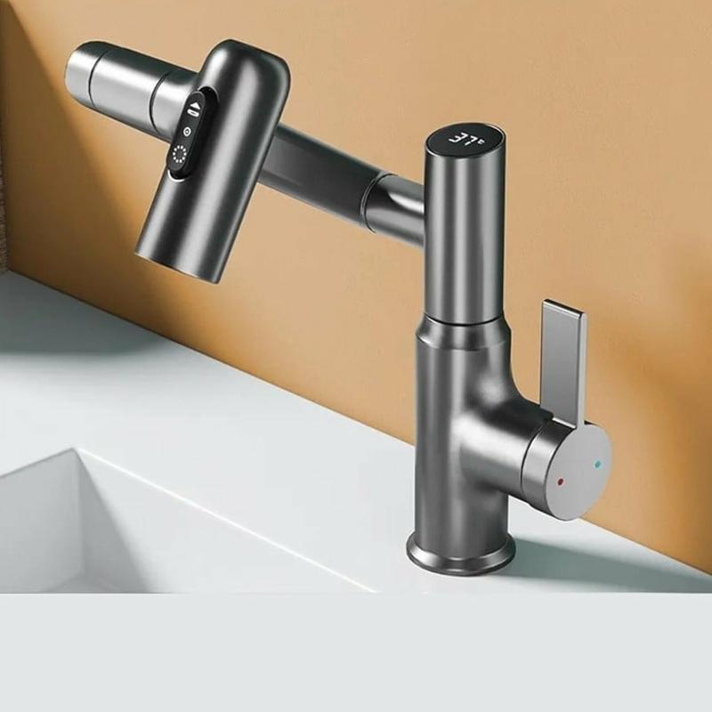 Home Care |  Digital Display Led Basin Faucet, Bathroom Washbasin Mixer Tap, 360° Rotating  Kitchen Faucet Bath & Laundry Bathroom Organization