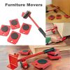 Home Care |  Furniture Mover Tool Set – Furniture Transport Lifter Heavy Duty 4 Wheeled Mover Roller Home & Decor Furniture Mover Tool Set - Furniture Transport Lifter Heavy Duty 4 Wheeled Mover Roller