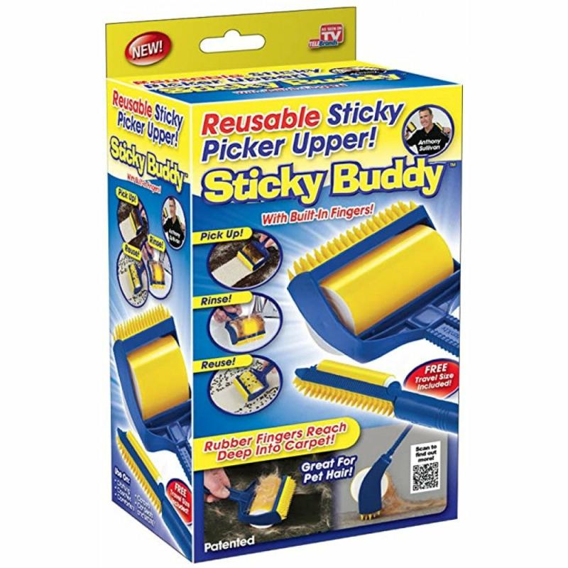 Home & Cleaning |  Sticky Buddy Reusable Sticky Picker Upper Roller Home & Cleaning Home & Cleaning