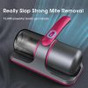 Home & Cleaning |  Wireless Vacuum Cleaner Dust Mite Remover, Uv Mattress Bed Pet Hair Pillows Sofas Carpets Individual Filter Element Home & Cleaning Grey