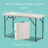 Home Furnishing |  Multi-Purpose Foldable Table, Outdoor Indoor Height Adjustable Portable Table, Dining Camping Work Table Home & Decor Blue