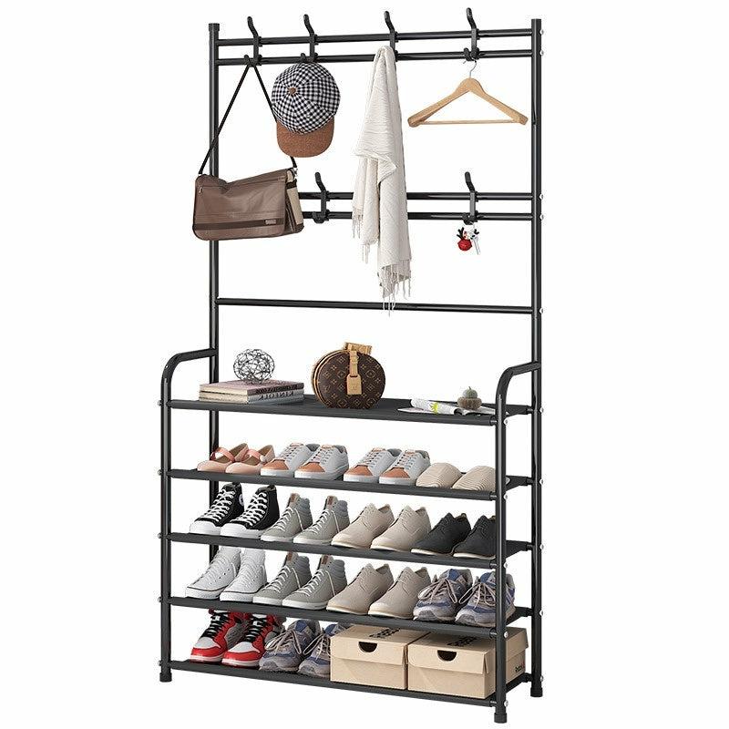 Home Organization |  3In1 Multifunctional Hall Tree Shoe Rack With Storage Organizer Home & Decor 3In1 Multifunctional Hall Tree Shoe Rack With Storage Organizer