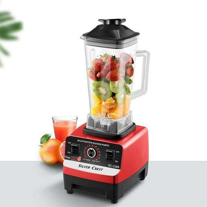 Juicers, Blenders & Grinders |  Silver Crest 4500W Professional Large Capacity Kitchen Electric Blender Juicer, Mixer Electronics & Lighting Black