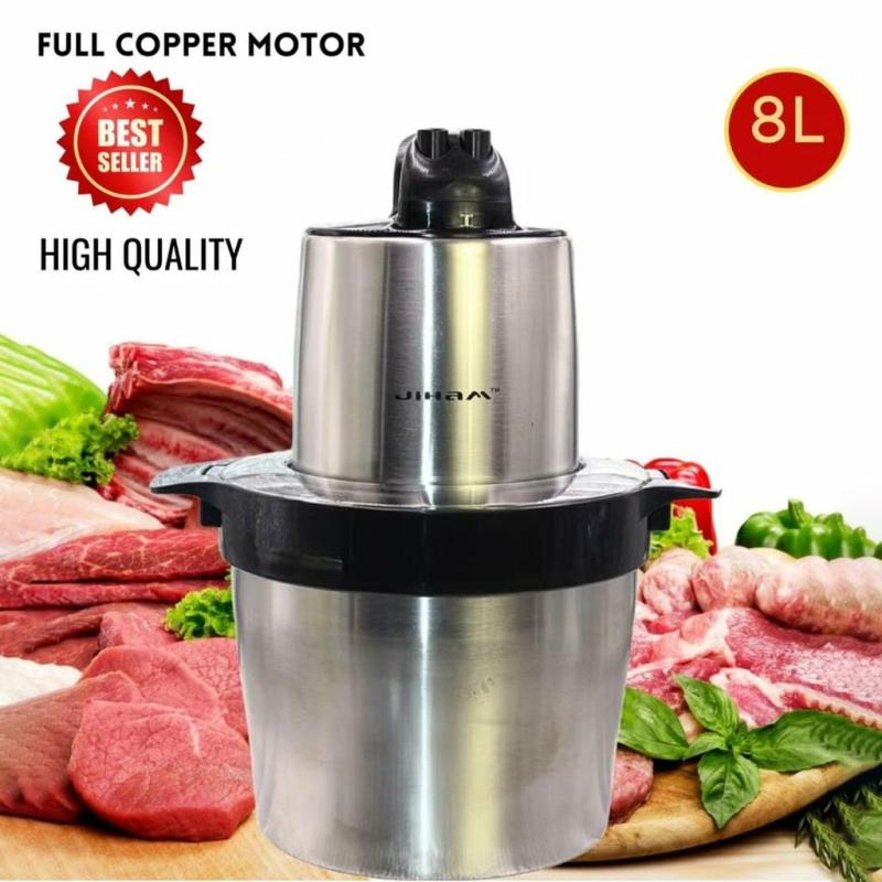 Juicers, Blenders & Grinders |  Stainless Steel Electric Chopper, Large Capacity Meat Spice Grinder Juicers, Blenders & Grinders Juicers, Blenders & Grinders