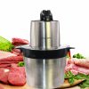 Juicers, Blenders & Grinders |  Stainless Steel Electric Chopper, Large Capacity Meat Spice Grinder Juicers, Blenders & Grinders Juicers, Blenders & Grinders