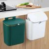 Kitchen Improvement |  9L Trash Can Wall Mounted Hanging Bin For Kitchen Cabinet Door With Lid Kitchen Improvement 9L Trash Can Wall Mounted Hanging Bin For Kitchen Cabinet Door With Lid