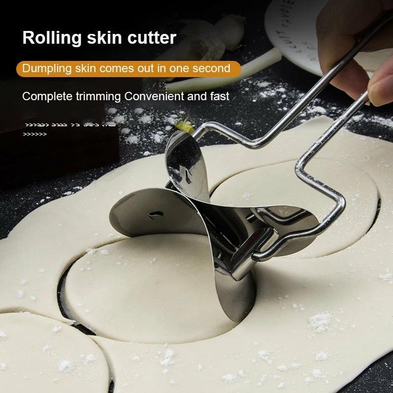 Kitchen Improvement |  Dumpling Dough Mold Kitchen Gadgets – Stainless Steel Dumpling Wrapper Maker, Rolling Peeler For Kitchen Cookware, Cutleries & Mugs Cookware, Cutleries & Mugs