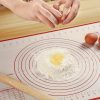 Kitchen Improvement |  Non-Slip Baking Mat With Measurements, Dough Rolling, Kneading Pad, Non-Stick Pastry, Pizza, Fondant Mat Cookware, Cutleries & Mugs Cookware, Cutleries & Mugs