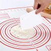 Kitchen Improvement |  Non-Slip Baking Mat With Measurements, Dough Rolling, Kneading Pad, Non-Stick Pastry, Pizza, Fondant Mat Cookware, Cutleries & Mugs Cookware, Cutleries & Mugs