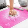 Kitchen Improvement |  Non-Stick Silicone Dough Mat Kitchen Improvement Green